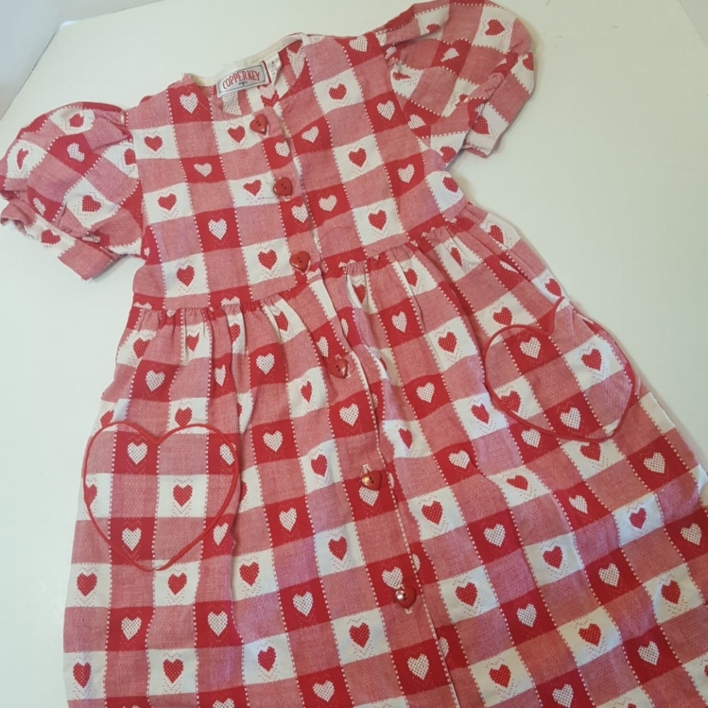 Copper Key hearts galore dress